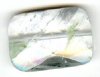 1 26x18x7mm Flat Faceted Rectangle Moss Quartz